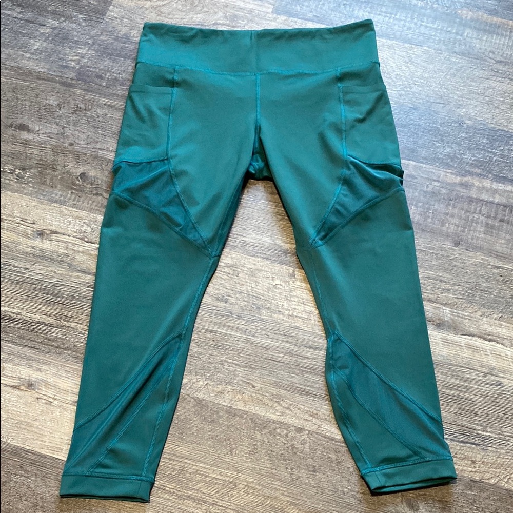 Member’s Mark Green Compression Ankle Leggings XXL